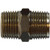 Midland Metal 3/8 X 1/4 M BSPT N-PLTD HEX NIPP - 28824