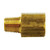 Midland Metal 28860 Adapters, BSPT/BSPP Fittings, 1/8 M Bspt x 1/8 Fip Adapter, Brass Fittings