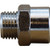 Midland Metal 28881 Adapters, BSPT/BSPP Fittings, 1/8M Bspp x 1/4F Bspp N-Pltd Adp, Brass Fittings