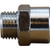 Midland Metal 28883 Adapters, BSPT/BSPP Fittings, 1/4M Bspp x 1/4F Bspp N-Pltd Adp, Brass Fittings