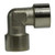 Midland Metal 28919 90 Deg Female Elbows, BSPT/BSPP Fittings, 3/8 x 3/8 Female Bspp N-Pltd Elb, Brass Fittings