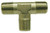 Midland Metal 1/4 MALE BSPT N-PLTD TEE - 28925