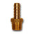 Midland Metal 29-62 Hose to Male Pipe, MAF/USA HOSE BARB, 3/8 Hid x 1/8 Mpt Hose Barb, MAF/USA Brass Fittings