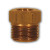 Midland Metal 5/8 BRASS INVERTED FLARE NUT - 41IFB-10