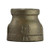 Midland Metal 44440LF Reducing Coupling, 1 in FPT x 3/8 in FPT, Bronze