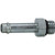 Midland Metal 4604O6 Bead Insert, 3/8 in x 9/16-18, Barbed x Male ORB
