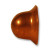 Midland Metal 1/4 COPPER FLARE BONNET - 464-4