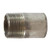 Midland Metal 48022T Pipe Nipple, 1/4 in TOE x 1/4 in Plain End, 2 in L, Stainless Steel, SCH 40 Schedule