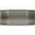 Midland Metal 51142 Seamless Pipe Nipple, 1-1/2 in MPT x 1-1/2 in MPT, 2-1/2 in L, Stainless Steel, SCH 80 Schedule