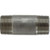 Midland Metal 52124 Seamless Pipe Nipple, 1-1/4 in MPT x 1-1/4 in MPT, 3-1/2 in L, Stainless Steel, SCH 80 Schedule