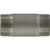 Midland Metal 52143 Seamless Pipe Nipple, 1-1/2 in MPT x 1-1/2 in MPT, 3 in L, Stainless Steel, SCH 80 Schedule