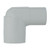 Midland Metal 55853 90 deg Street Elbow, 1-1/4 in 1-1/4 in, PVC, SCH 40 Schedule