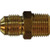 AMC 704048-0408 Half Union Adapter, 1/4 in SAE 45 deg Male Flared x 1/2 in MIP, Brass