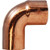 Midland Metal 77133 Street Elbows, Copper Sweat Fittings, 2-1/2 Str Elbow 90, Nipples and Fittings
