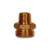 Midland Metal 77GH MAF/USA MGH x Male Pipe, MAF/USA GARDEN HOSE, 3/4Mht x 3/8Mpt Gh Adaptr, MAF/USA Brass Fittings