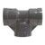 Midland Metal 805005 Pipe Tee, 1/2 in FIP x 1/2 in FIP x 1/2 in FIP, PVC, Gray, SCH 80 Schedule