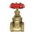 Midland Metal 940139LF Gate Valve, 3 in Nominal, FIP x FIP, 200 psi WOG Pressure, Forged Brass Body