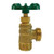 Midland Metal 942162LF Boiler Drain Valve, 1/2 in Nominal Pipe, MIP, Lead-Free Brass Body