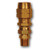Midland Metal HE68S-86 Hose End - Swivel Connector, MAF AIR BRAKE, 1/2x3/8 He Swvl Conn W/ Adaptr, MAF/USA Brass Fittings