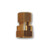 Mid-America Fittings LF66-48 Coupling, 1/4 in Compression x 1/2 in FIP, Brass