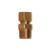 Mid-America Fittings LF68-64 Adapter, 3/8 in Compression x 1/4 in MPT, Brass