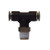 Midland Metal 272PPSC-2.5X1032 Swivel Male Branch Tee, Composite Body Push In Fittings, 5/32 x 1032 Plastic Pp Swvl Branch Tee, Brass Fittings
