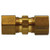 Midland Metal 62A-88 Union, Compression, 1/2 x 1/2 Comp Union Tube, Brass Fittings