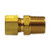 Midland Metal 68A-6D Male Adapter, Compression, 3/8 x 1/2 Comp Conn Tube To Mpt, Brass Fittings
