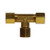 AMC 700064-05 Tee, 5/16 in Compression x 5/16 in Compression x 5/16 in Compression, Brass