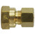 AMC 700066-0812 Coupling, 1/2 in Compression x 3/4 in FNPTF, Brass