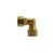 AMC 700085-0806 90 deg Reducing Elbow, 1/2 in Compression x 3/8 in Compression, Brass
