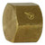 AMC 706108-04 Pipe Cap, 1/4 in FIP, 0.6 in, Brass