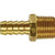 AMC 707001-0402 Rigid Adapter, 1/4 in Hose Barbed x 1/8 in MNPTF, Brass