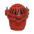BUCHANAN RUBBER FV-800-DP Foot Valve, 8 in Nominal, FPT End, Steel Body