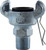 Midland Metal ME-100-SP Universal Coupler, 1 in Twist Claw x 1 in MNPT, Iron