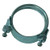 BUCHANAN RUBBER SC-300L-SP Left Spiral Clamp, 3 in Nominal, 76 mm Minimum Clamp Diameter, Steel