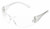 CONDOR Safety Glasses,Clear,Uncoated 4VCG3