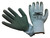 CONDOR Cut Resistant Gloves,Gray,Latex,L,PR 29JV93