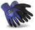 HEXARMOR Cut Resistant Gloves,Sz L,Black/Blue,PR 2076-L 9