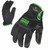 IRONCLAD Pro Gloves,L,TPR Closure,Single Layer,PR G-EXMPG-04-L