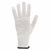 SHOWA Cut Resistant Glove,White,Reversible,L 910-09