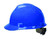 MSA Hard Hat,E,Blue,4 pt. Ratchet 475359