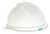 MSA Hard Hat,C,White,4 pt. Ratchet 10034018