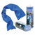 CHILL-ITS BY ERGODYNE Cooling Towel,Blue,13 x 29 In. 12420