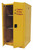 CONDOR Flammable Safety Cabinet,60 Gal.,Yellow 42X502