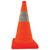CORTINA Collapsible Traffic Cone, 18in.H,PK4 03-501-06