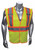 CONDOR High Visibility Vest,Yellow/Green,S/M 53YN49