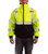 TINGLEY Hi-vis Bomber Jacket,Insltd,Lime/Blk,5XL J26172-5X