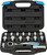 CHANNELLOCK Pass-Thru Socket Set,3/8" Dr,16 pc 39100