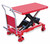 DAYTON Scissor Lift Cart,2000 lb.,Steel,Fixed 6W804